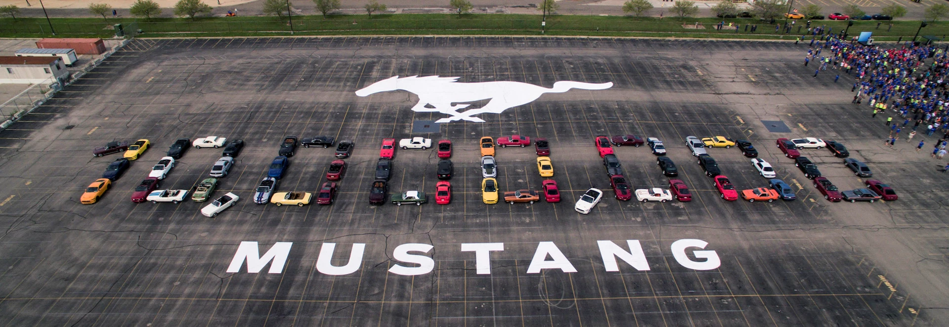 Ford celebrate the 10,000,000th Mustang 